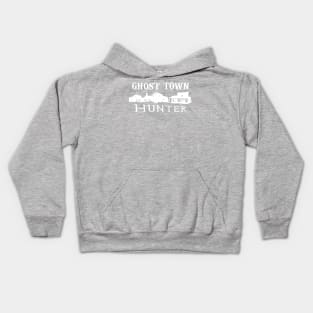 Ghost Town Hunter dark Kids Hoodie